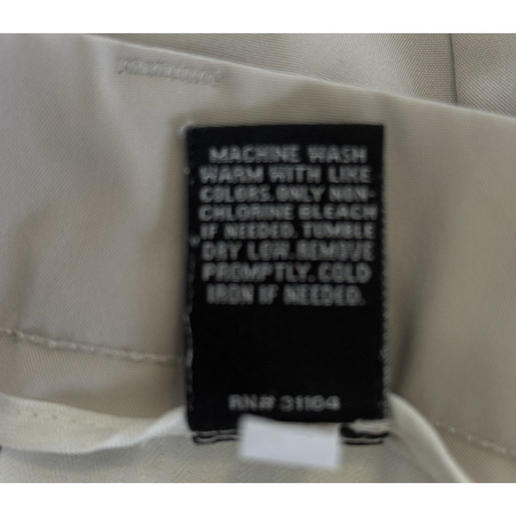 Pro Tour Cool Play Mens Size 36 Khaki 10" Inseam Golf Shorts - Picture 4 of 5